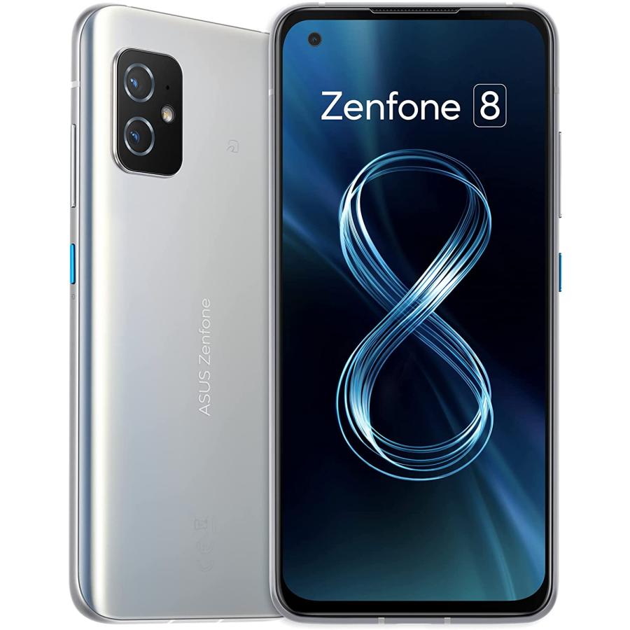 ZenFone - 大幅値下げ 美品 ASUS Zenfone8 8G/128G シルバー国内版 ZenFone 【新品】【国内正規品】ASUS スマートフォン Zenfone 8