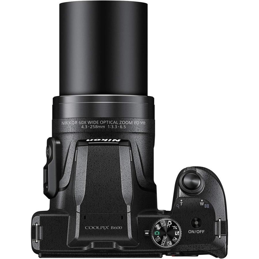 新品Nikon デジタルカメラ COOLPIX B600 BK 光学60倍 軽量 