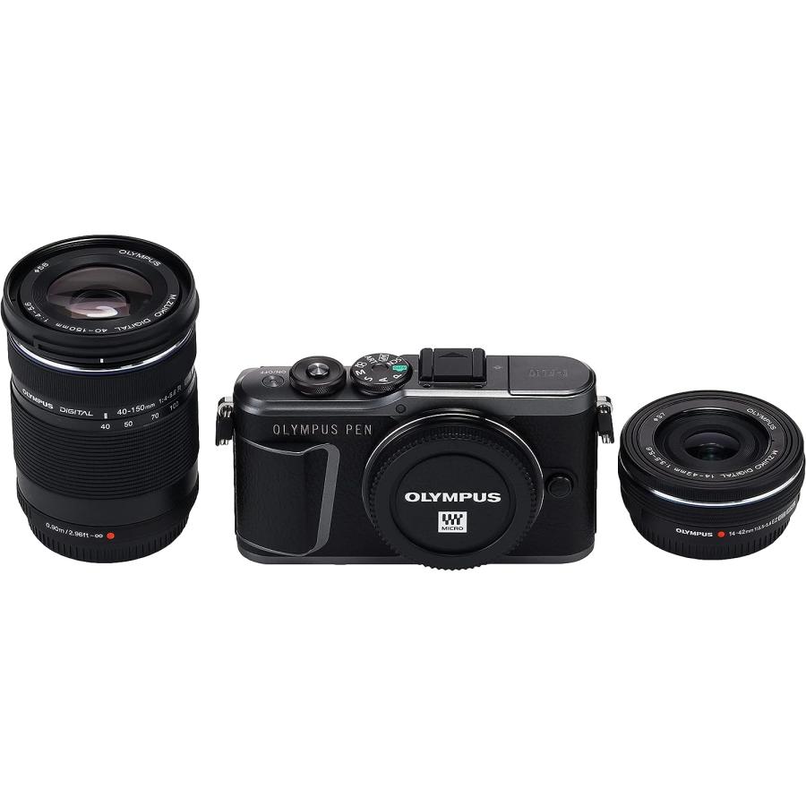 OLYMPUS PEN 新品OLYMPUS ミラーレス一眼カメラ E-PL10 EZダブル