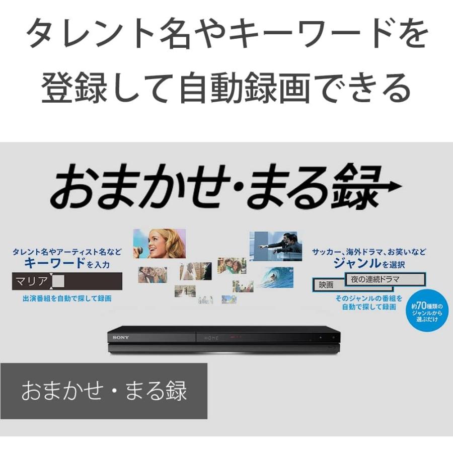 SONY 新品ソニー 2TB 2チューナー ブルーレイレコーダー 長時間 SONY 新品ソニー 2TB 2チューナー ブルーレイレコーダー 長時間