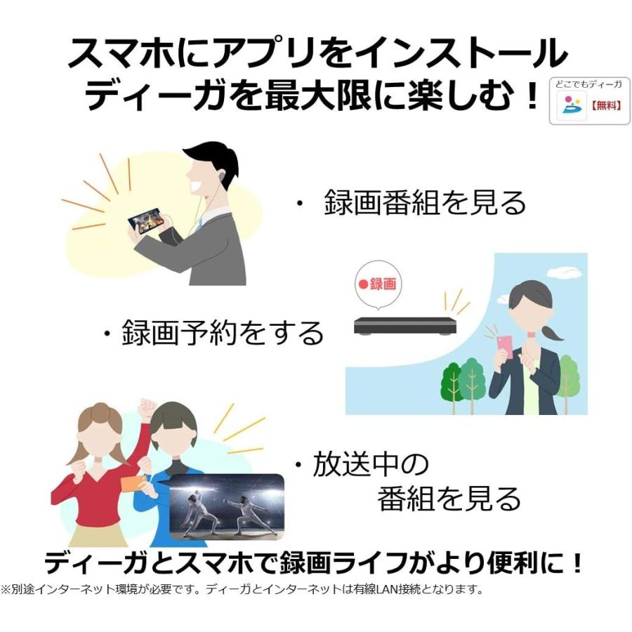 DIGA 新品パナソニック 500GB 2チューナー ブルーレイレコーダー DIGA 新品パナソニック 500GB 2チューナー ブルーレイレコーダー