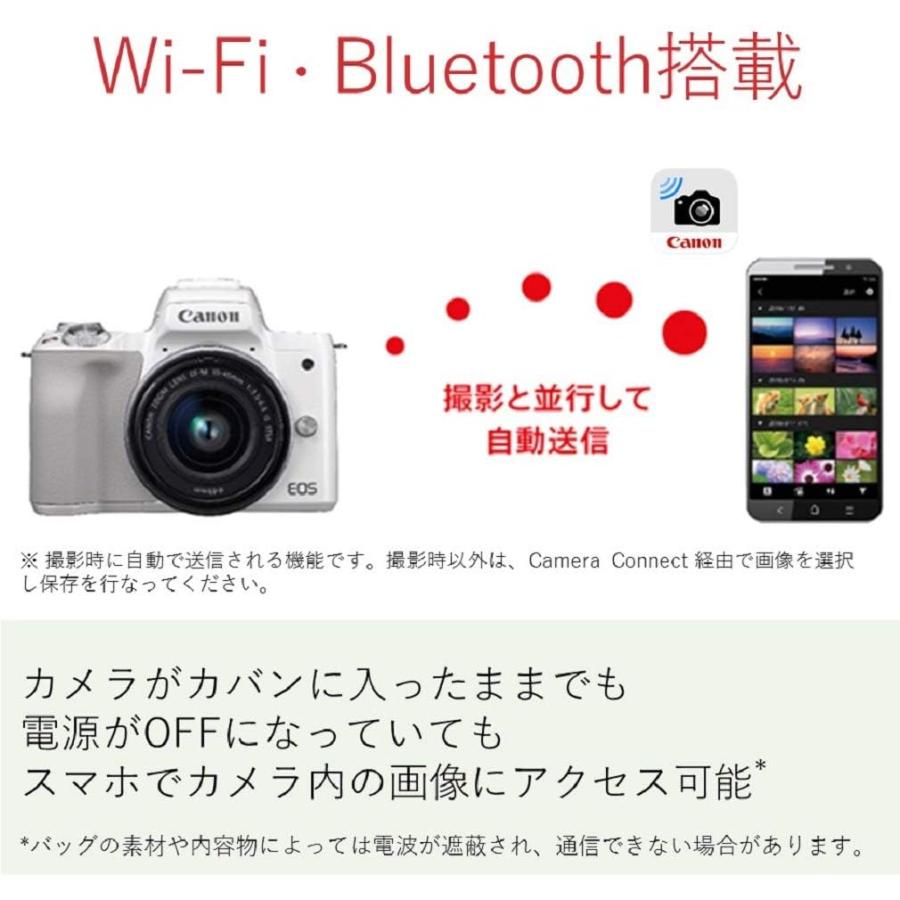 EOS 新品Canon ミラーレス一眼カメラ Kiss M ダブルズームキット