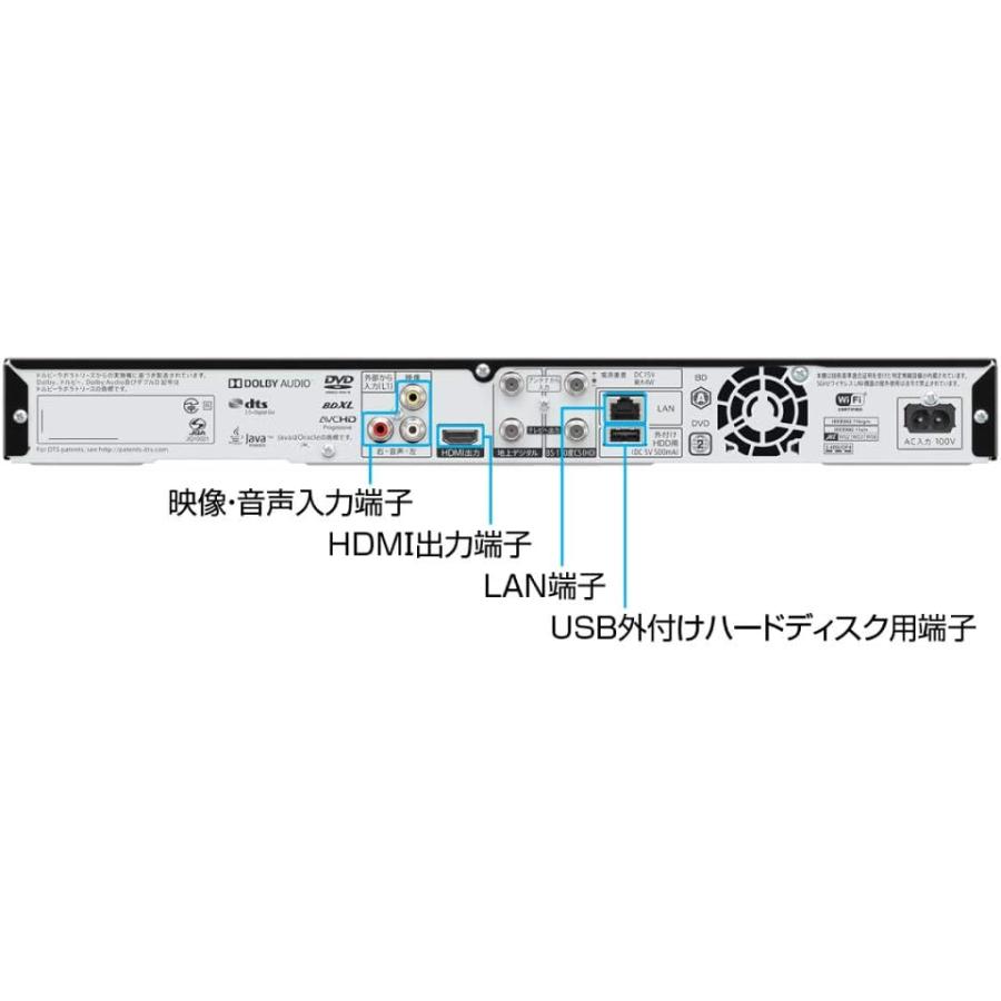 AQUOS 新品 シャープ 2TB 3番組同時録画 ブルーレイレコーダー