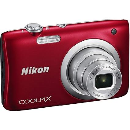 COOLPIX A 新品 Nikon デジタルカメラ A100 光学5倍 2005万画素 レッド