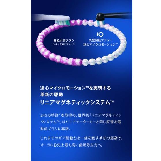 新品未開封ブラウン オーラルB 電動歯ブラシセットi08 バイオレットアメトリン iO（オーラルB） 新品 ブラウン 電動歯ブラシ オリジナル iO