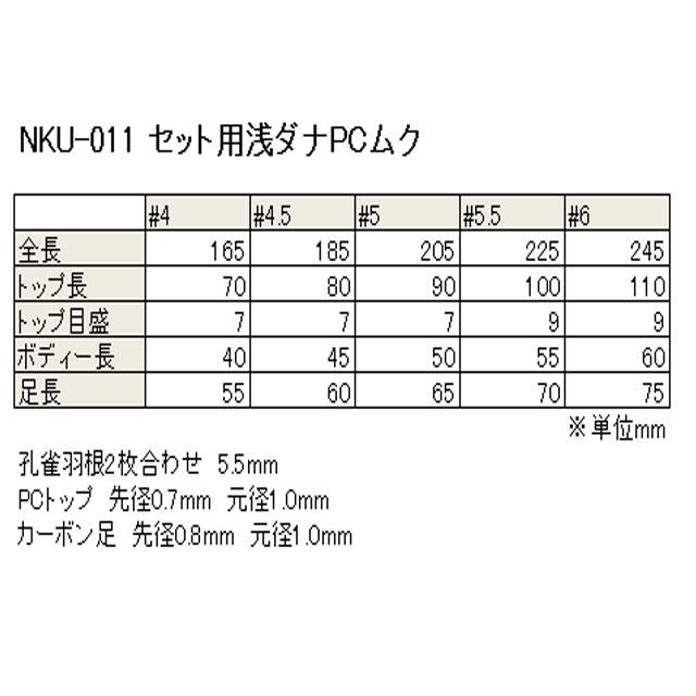 へら浮き かちどき Sシリーズ NKU-011 セット用 浅ダナPCムク へら浮き かちどき Sシリーズ NKU-011 セット用 浅ダナPCムク