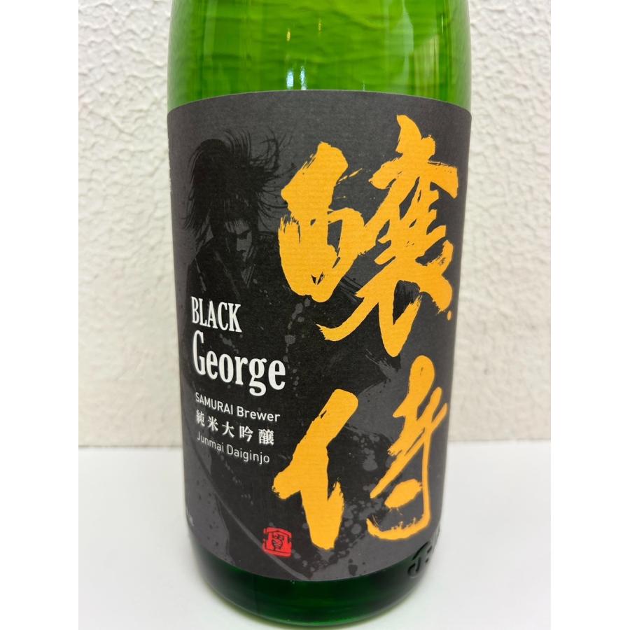 BLACK George 醸侍 黒 純米大吟醸 辛口 1800ml≪日本酒≫福島・奥の松
