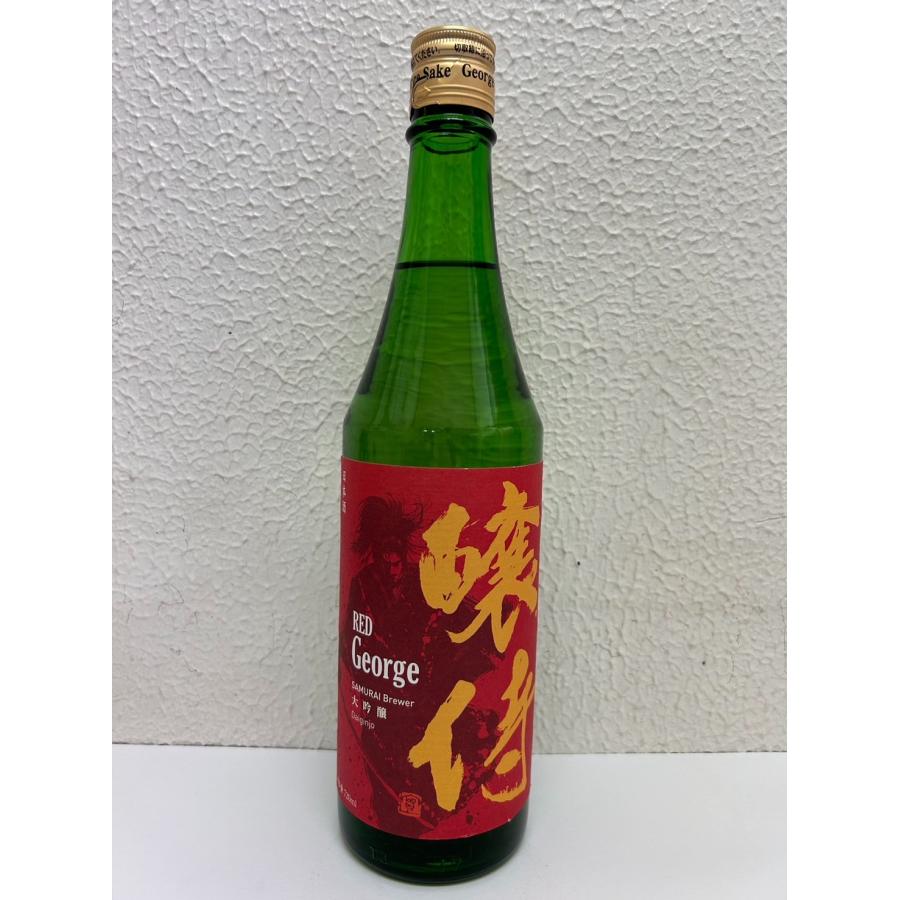 RED George 醸侍 赤 大吟醸 辛口 720ml≪日本酒≫福島・奥の松酒造