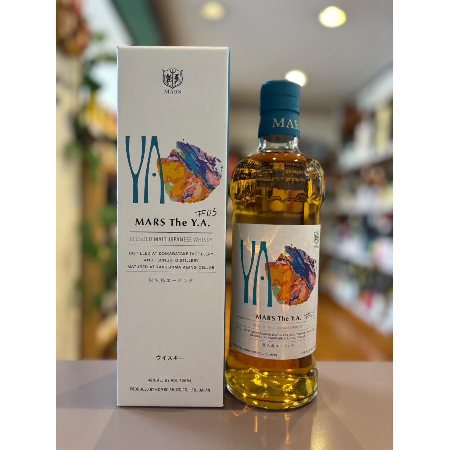 マルスウイスキー 49° MARS The Y.A. 屋久島エージング #05 700ml 化粧