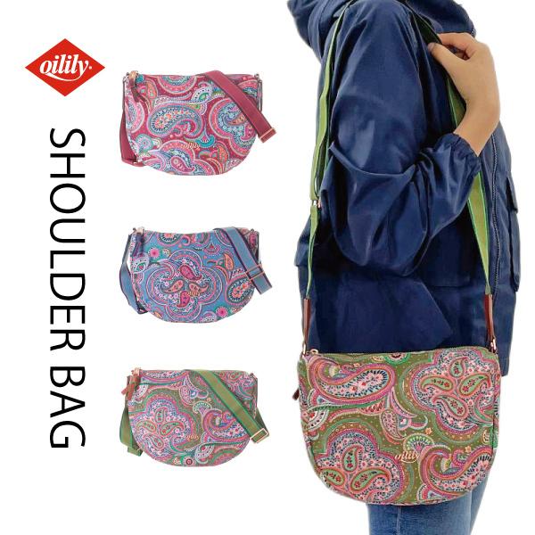 人気が高い ショルダーバッグ レディース 軽い 40代 50代 60代 ブランド ペイズリー 斜めがけ 撥水 柄 スポーティ 素敵なバッグ 人気 ブランド オイリリー 21新作 Angstron Com Br