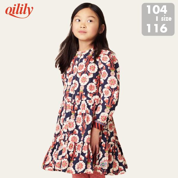 純正ファッション 子供服 女の子 ワンピース Suzi フラワー プリント ネイビー 刺繍yf21gdr2 サイズ 110 1 人気 ブランド キッズ 通園 通学 おしゃれ オイリリー 特注 Technoelmer Com Np