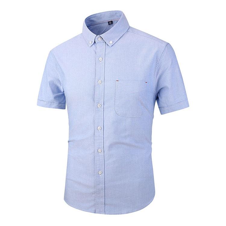 送料無料 Yシャツ メンズ 半袖シャツ ビジネスシャツ ボタンダウン ワイシャツ カジュアル オックスフォード 薄手 無地 春服 夏 かっこいい 父の日 ギフト プレ Mcs11 E Maxshop 通販 Yahoo ショッピング