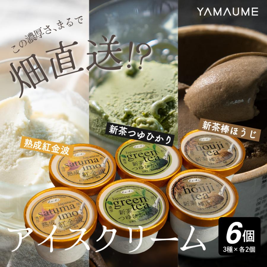 セール 新茶と和の極みアイス 6個セット 和風アイス 送料無料 濃厚 お