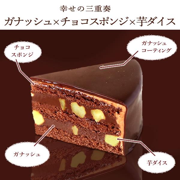 クリスマスケーキ 2023 予約 お取り寄せ チョコレート 4号 冷凍 2人用 3人用 チョコ チョコレートケーキ ザッハトルテ スイーツ お菓子 洋菓子 xmasケーキ｜oimoya｜11