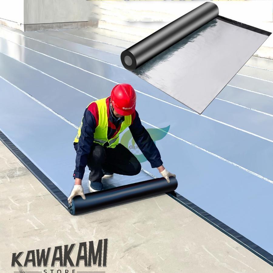 20M強力防水シート屋根 断熱防水テープ 屋根材 水漏れ補修テープ 幅1m×厚さ1.5ｍｍ 水漏れ防止テープ コンクリート ベランダ 屋根 補修材 トタン屋根の修理 雨 の商品画像