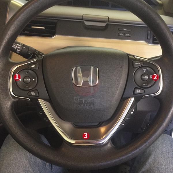 P5倍 ホンダ フリード Gb5 6 7 8 16年 ステアリングパネル ドレスアップ カスタムパッツ アクセサリー 内装 装飾 傷付き防止 Freed 3pcs 2214 2214 Oinetshop 通販 Yahoo ショッピング