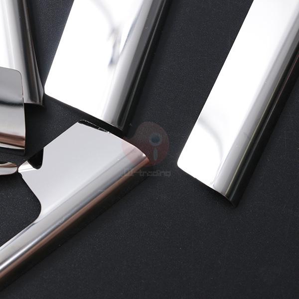 スズキ ワゴンR MH35/55 2017/2~ フロントバンパーグリルカバー メッキモール ステンレス(鏡面仕上げ) カスタムパーツ 外装  6PCS 2720