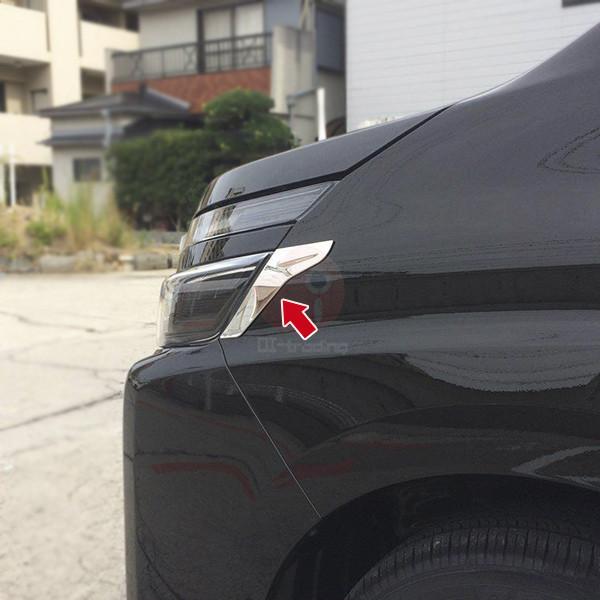 SALE ヴォクシー 80系 後期 ヘッドライトトリム カスタムパーツ メッキ