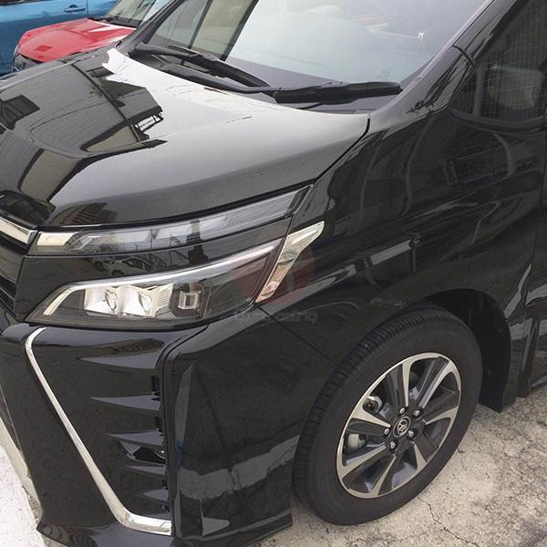 SALE ヴォクシー 80系 後期 ヘッドライトトリム カスタムパーツ メッキ