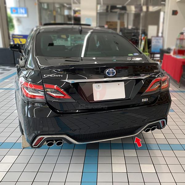 CROWN 220系 専用リアバンパーカバー トヨタ クラウン 220系 2018 リアバンパーカバー リアバンパー
