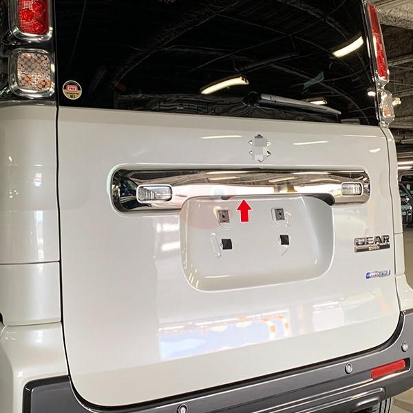 SALE スズキ スペーシアギア MK53S バックドア ガーニッシュ