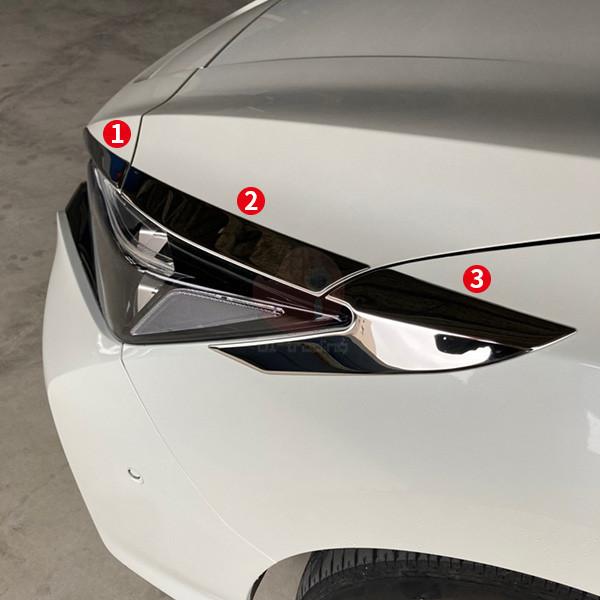 SALE 日産 リーフ ZE1系 10/2017~ ヘッドライトトリム メッキモール