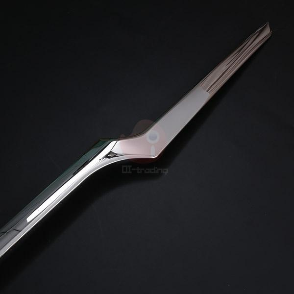 SALE カローラクロス 10系 2021年 リアエンブレムカバー バックドアトリム メッキモール ステンレス 鏡面仕上げ 外装 1P 5557