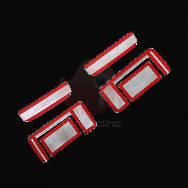 SALE ダイハツ アトレー S700V/S710V 2022年 サイド ドアハンドルカバー Xグレード専用 ステンレス製 鏡面 メッキ 外装 パーツ 6PCS 5713 |  | 06