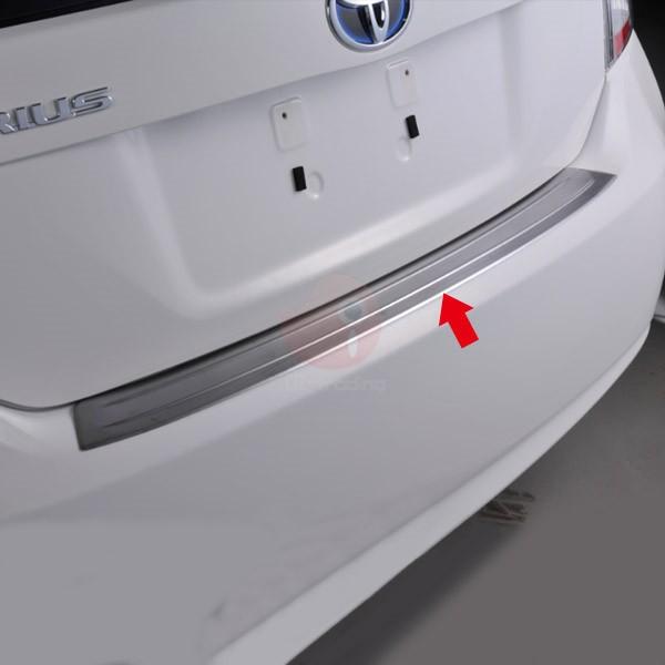 SALE プリウス 30系 前/後期 リアバンパーステップガード 傷付き防止