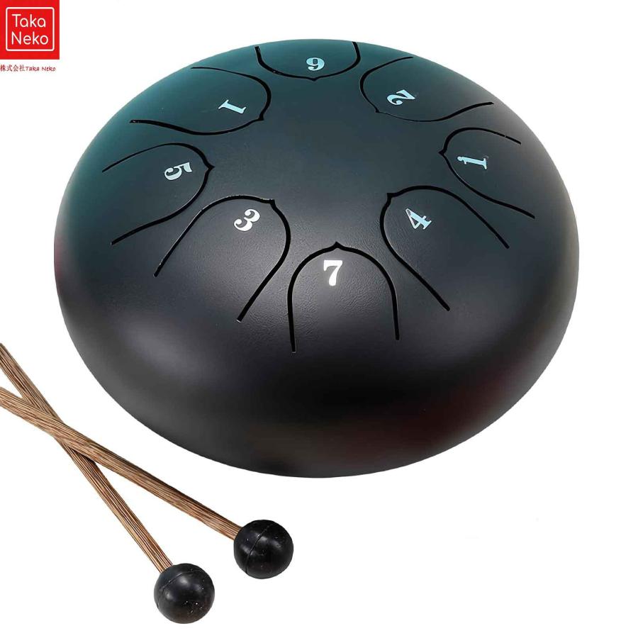インドラム 屋外 防水 6インチ8音 ガーデン楽器 雨の音 スリット