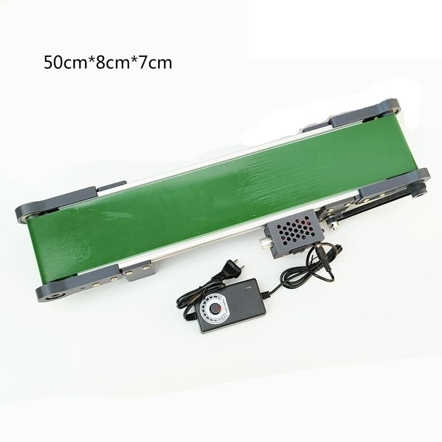 電動デスクトップコンベヤベルト、10 * 50MM小型コンベヤ貨物 電動デスクトップコンベヤベルト、10 * 50MM小型コンベヤ貨物