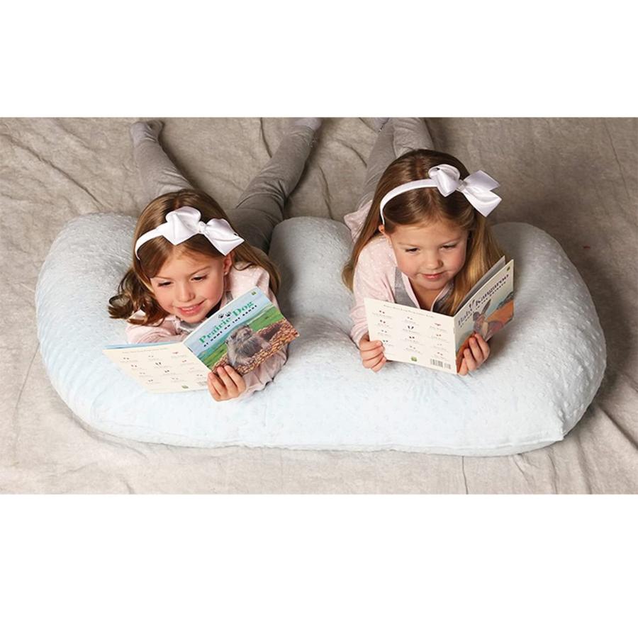 母乳育児用の授乳クッション、双子用の多機能授乳クッション、双子の枕、妊婦用の母乳育児用枕-grey