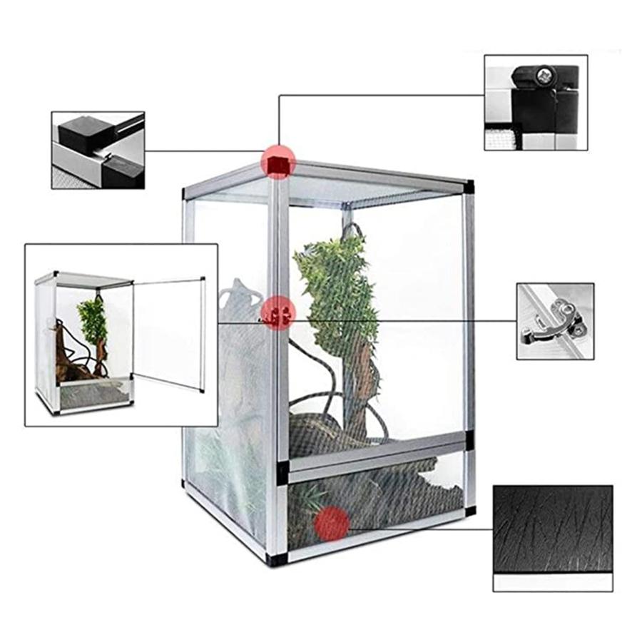 【専用ページ】R_007_カメレオンほか爬虫類用飼育ケージ（中古サビあり） 専用ページ】R_007_カメレオンほか爬虫類用飼育ケージ（中古サビ