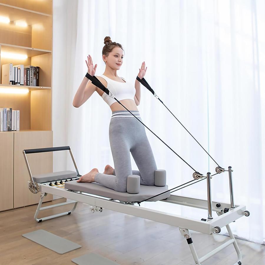 マシンピラティス　リフォーマー Amazon.co.jp: ピラティス リフォーマー マシン, ピラティス