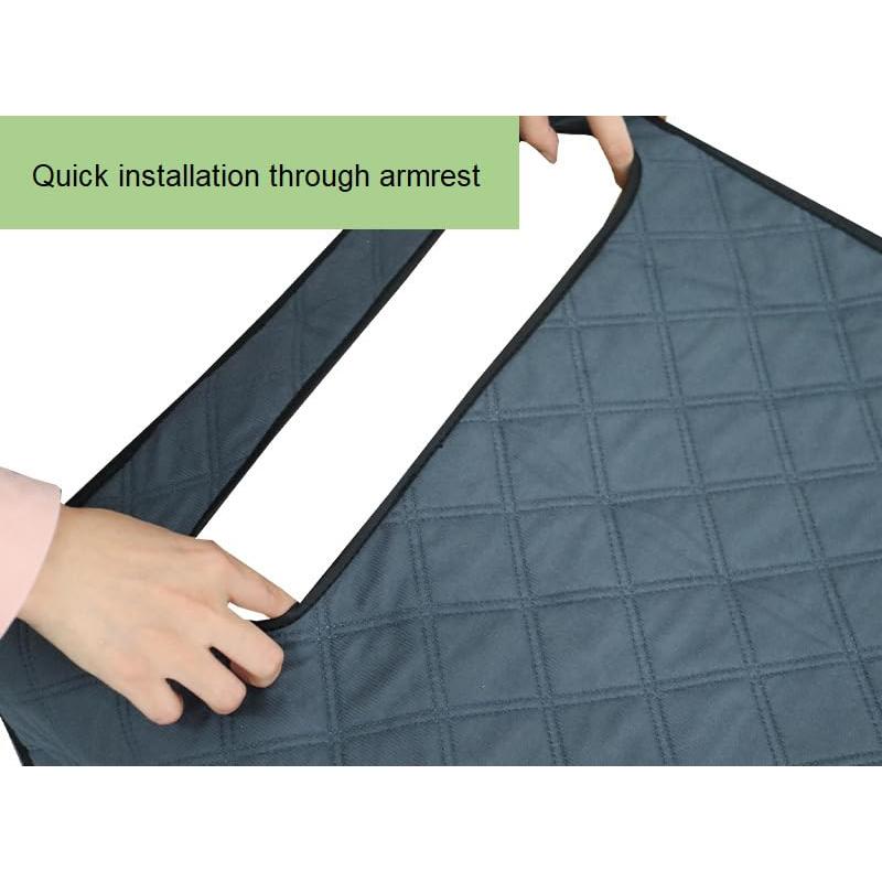 ゴルフカートシートカバー、クラブカーシート 50.5x31.7インチ 4