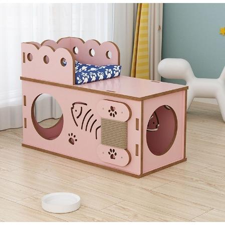 キャットトンネル 猫トンネル おもちゃ 木製 大型 組み立て 爪 キャットトンネル 猫トンネル おもちゃ 木製 大型 組み立て 爪