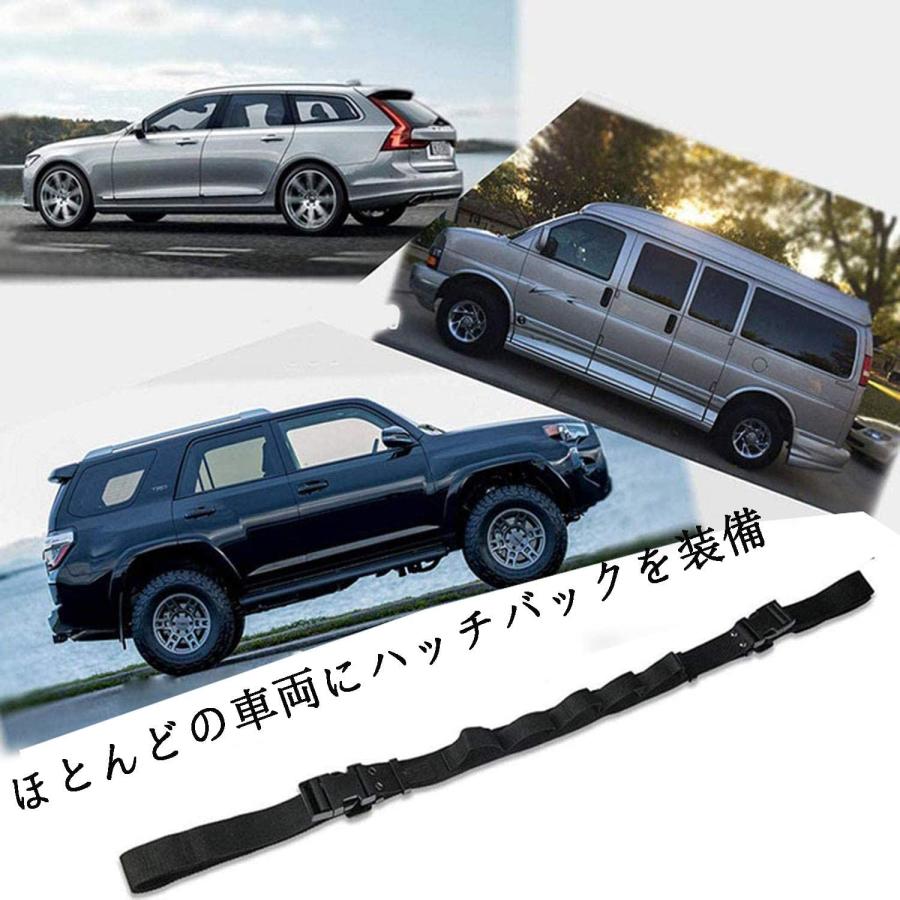 釣り ロッドベルト 車用ロッドホルダー マジック式車内固定マルチベルト 釣り竿用結びバンド 保護ベルト 収納釣竿セットホルダー釣り道具 車用収納｜oioioi｜06