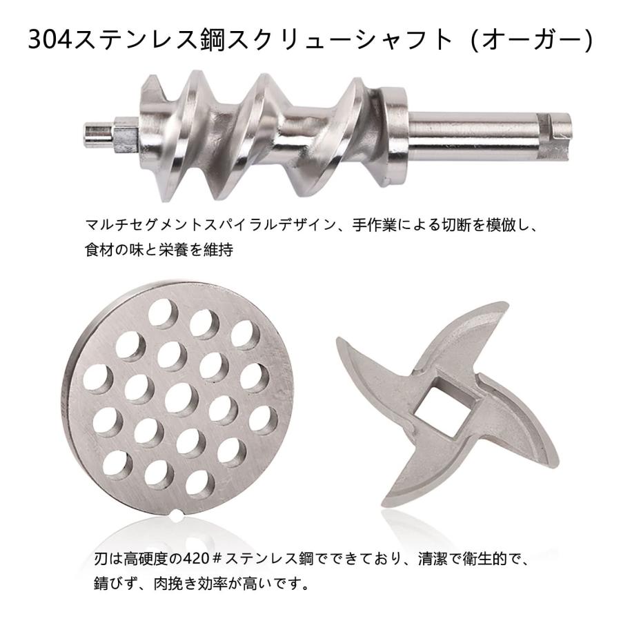 手動肉挽き器 吸盤式肉挽き器 卓上ミンチ機 ステンレス鋼製 手動 手動肉挽き器 吸盤式肉挽き器 卓上ミンチ機 ステンレス鋼製 手動