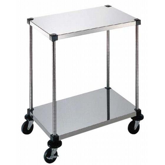 881-02 弁慶シェルフワゴン ハンドルなし2段 6-2-B-9 105016050