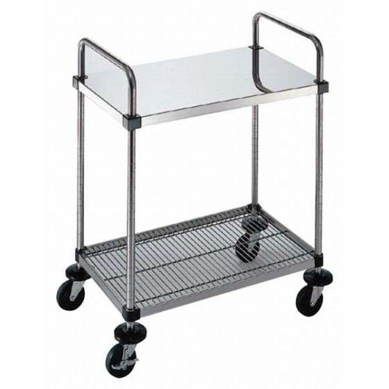 881-05 弁慶シェルフワゴン トップハンドル2ヶ付2段 2T-4-2-B-M-7 105016340