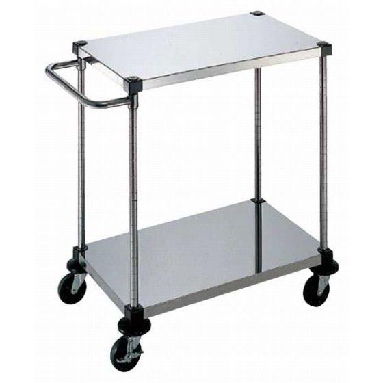 881-10 弁慶シェルフワゴン サイドハンドル付2段 S-4-2-B-7-L 105016970