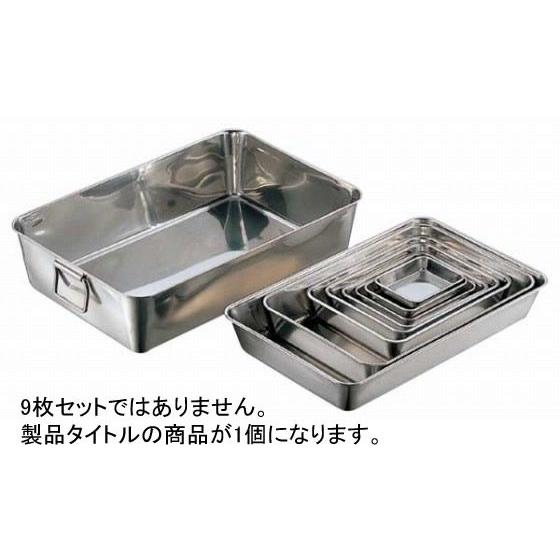 【中古品】　クローバー18-8ステンレス角バット６枚取　10枚 クローバー 18-8ステンレス 角バット 6枚取 10枚セット