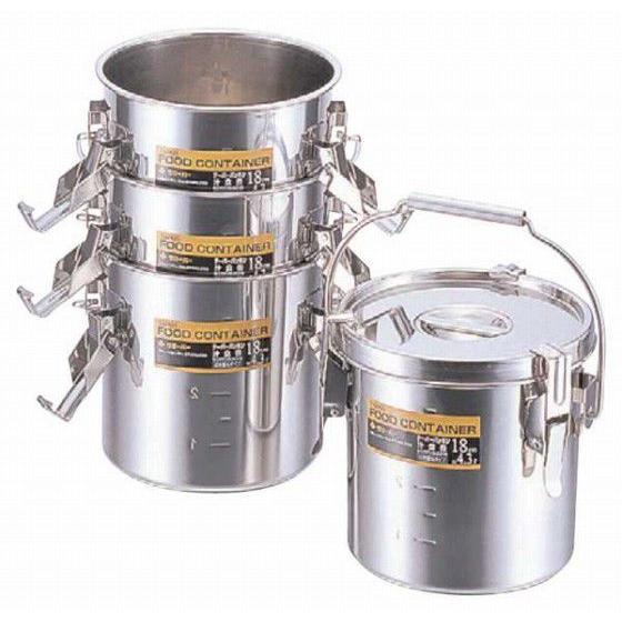 クローバー パッキン汁食缶30cm 約20ℓ 耐酸鋼SUS316 クローバー パッキン汁食缶30cm 約20ℓ 耐酸鋼SUS316 クローバー