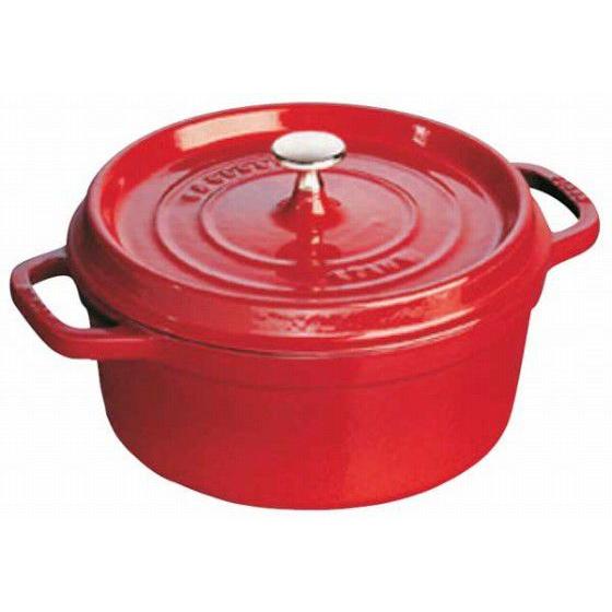 393-04 ストウブ ラウンド チェリー 40509-840　26cm 290000280