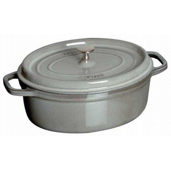 STAUB オーバル　グレー STAUB オーバルグレー
