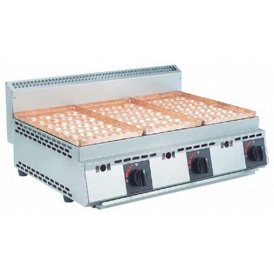 703-06 厨太くんたこ焼（銅板） TD-Z3（3連） 都市ガス（12A・13A