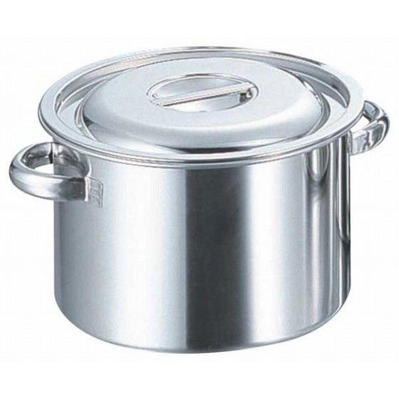 380-05 AG モリブデン半寸胴鍋 39cm 4006040 8689400｜EBM(江部松商事)