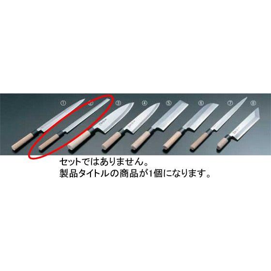 青木刃物製作所 堺孝行 シェフ和庖丁 銀三鋼 蛸引33cm ASE03026 青木