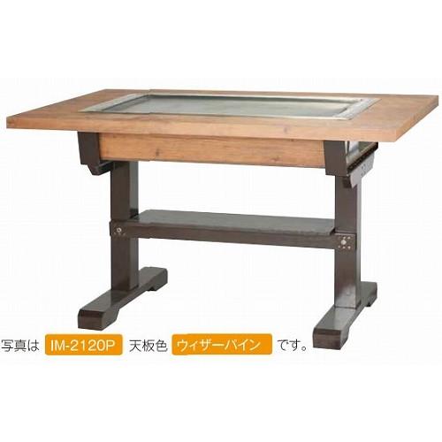 鉄板付きテーブル　鉄板のみ 幅1200 奥行800 伊東金属工業所 お好み焼きテーブル テーブル