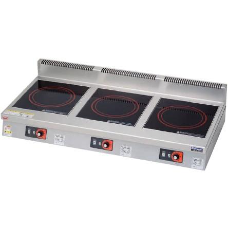 マルゼン IHクリーンコンロ卓上型 3kW+3kW+3kW MIH-333D : 業務 マルゼン IHクリーンコンロ卓上型 3kW+3kW+3kW MIH-333D : 業務